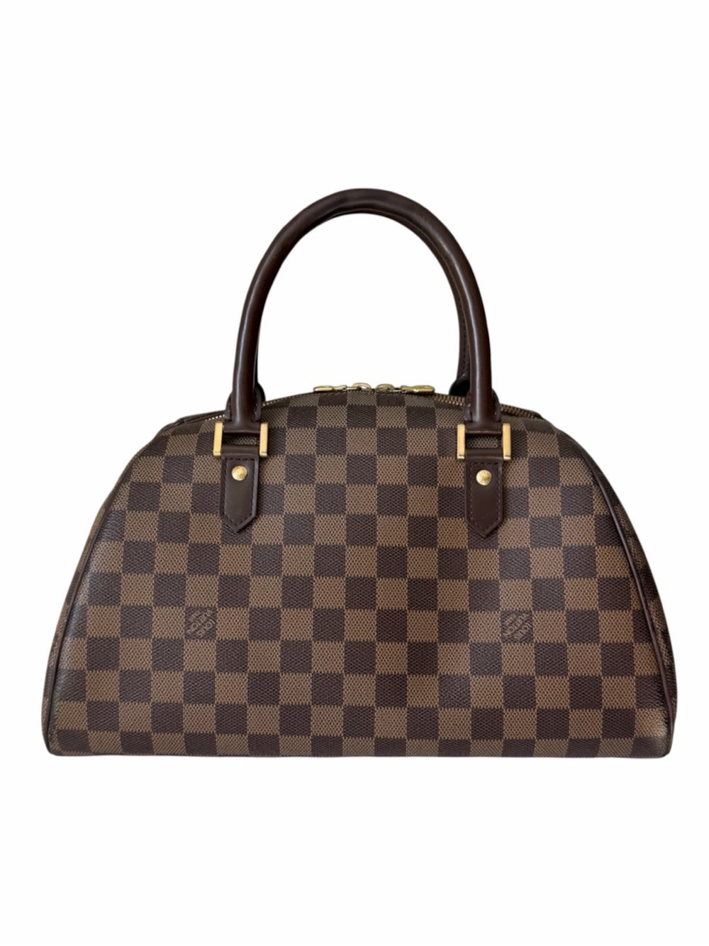 Louis Vuitton Ribera MM Damier Ebene Brown Handbag
